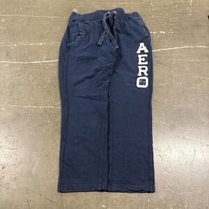 Aeropostale Sweatpants Women's Size L Low Rise Wide Leg Flare Y2K Vintage Cute